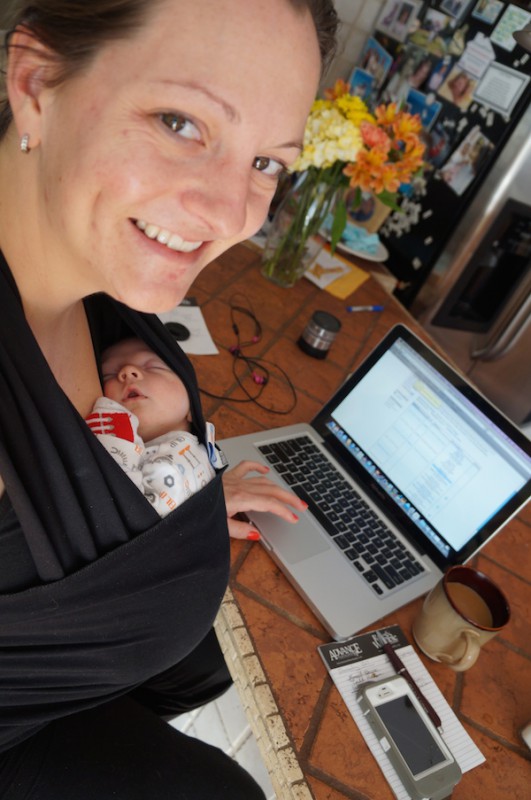 REALTOR Sara Lannom is balancing working and being a new mom to Lochlan. Having a career with Rose & Womble enables her to control her career and schedule.
