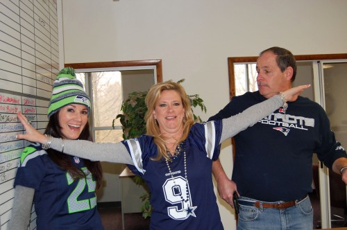 Bonnie Campbell Wes Simmons Super Bowl 49 Seattle Seahawks New England Patriots Rose and Womble Ellen Drames