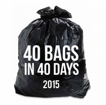 40 bags in 40 days