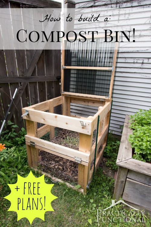 Compost DIY tutorial Rose & Womble 