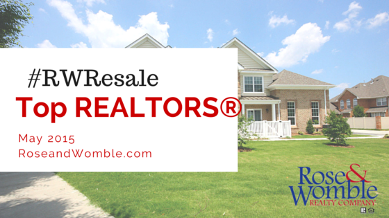 Our Resale Division REALTORS® for May 2015
