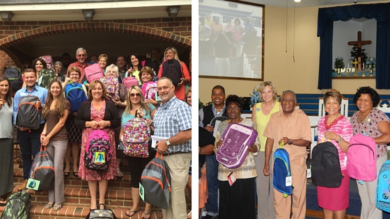 Rose & Womble Resale Offices Hold Book Bag Drives