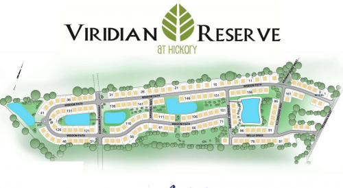 viridian reserve at hickory site map