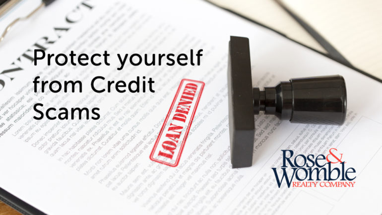 Protect yourself from Credit Scams