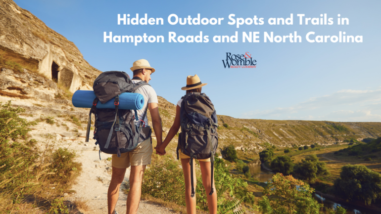 Hidden Outdoor Spots and Trails in Hampton Roads and NE North Carolina!