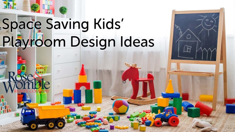 Space Saving Kids’ Playroom Design Ideas