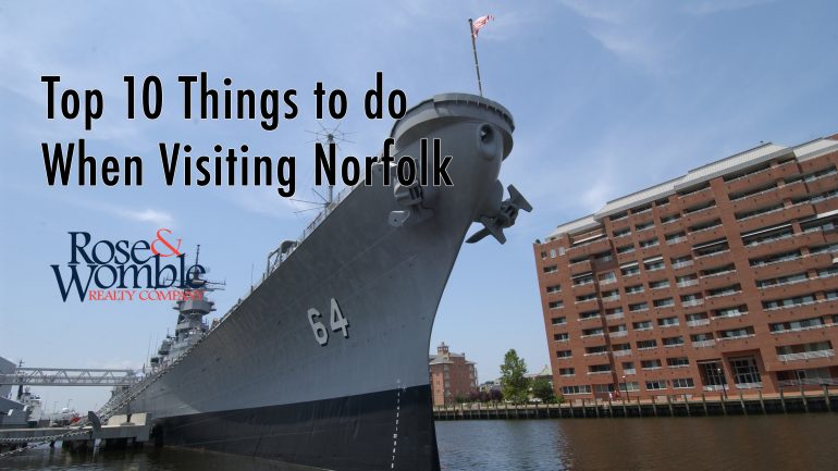 Vacay in the Mermaid City: Top 10 Things to do When Visiting Norfolk