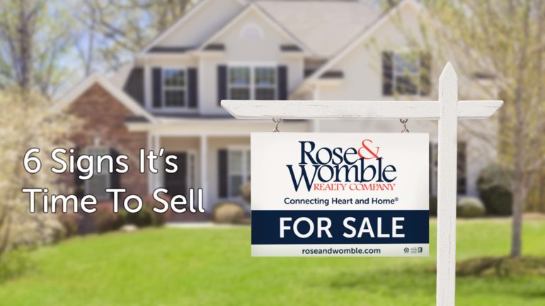 6 Signs It’s Time to Sell